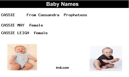 cassie-may baby names